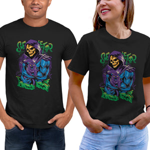 Skull Love Cat