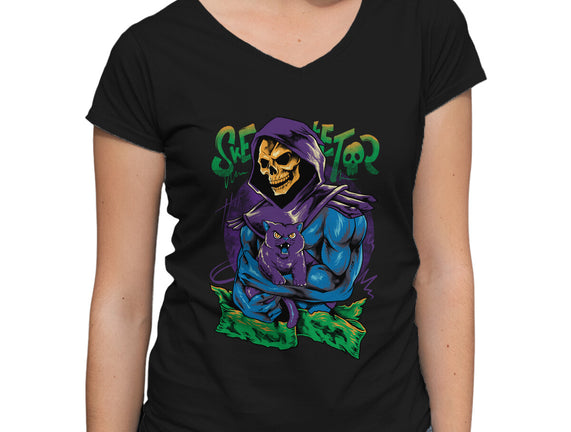 Skull Love Cat