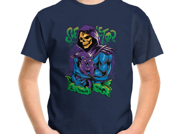 Skull Love Cat