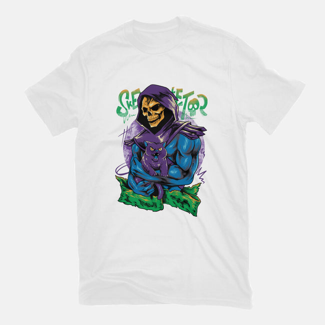 Skull Love Cat-Youth-Basic-Tee-spoilerinc