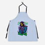 Skull Love Cat-Unisex-Kitchen-Apron-spoilerinc