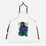 Skull Love Cat-Unisex-Kitchen-Apron-spoilerinc