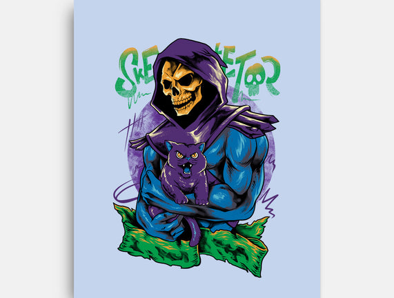 Skull Love Cat