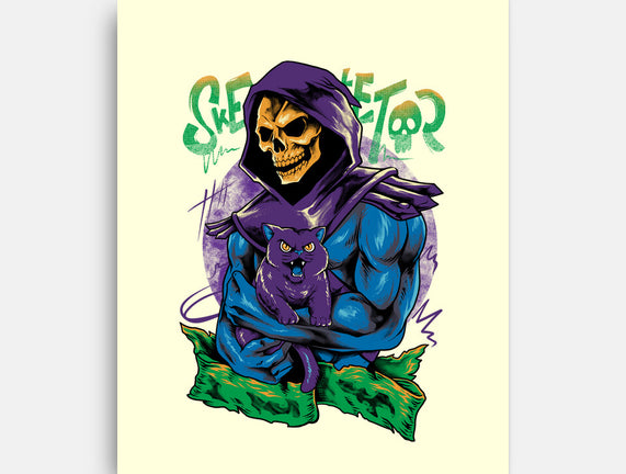 Skull Love Cat