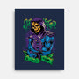 Skull Love Cat-None-Stretched-Canvas-spoilerinc