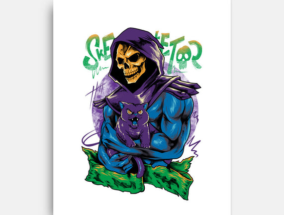 Skull Love Cat