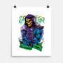 Skull Love Cat-None-Matte-Poster-spoilerinc