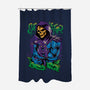 Skull Love Cat-None-Polyester-Shower Curtain-spoilerinc