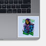 Skull Love Cat-None-Glossy-Sticker-spoilerinc