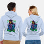 Skull Love Cat-Unisex-Zip-Up-Sweatshirt-spoilerinc