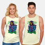 Skull Love Cat-Unisex-Basic-Tank-spoilerinc
