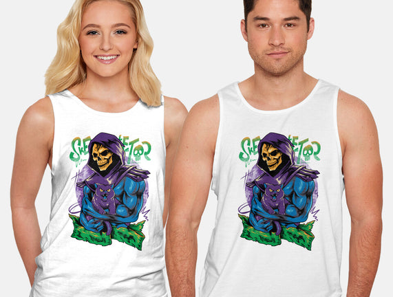 Skull Love Cat