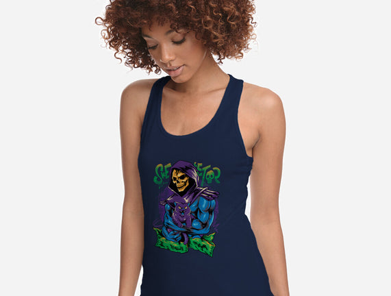 Skull Love Cat