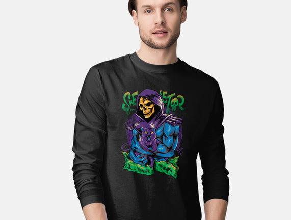 Skull Love Cat