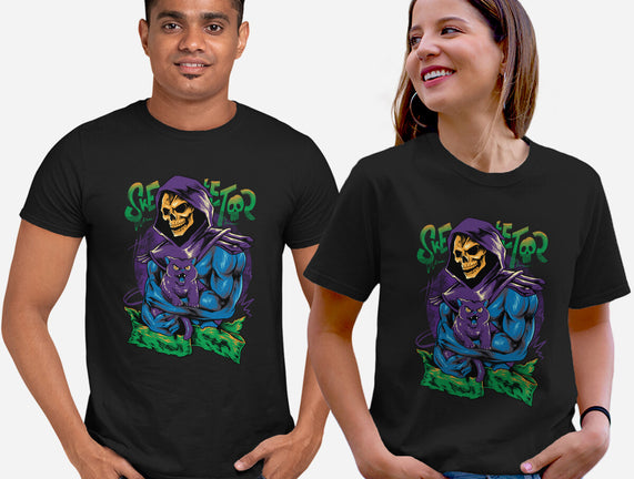 Skull Love Cat