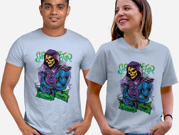 Skull Love Cat