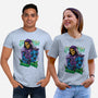 Skull Love Cat-Unisex-Basic-Tee-spoilerinc