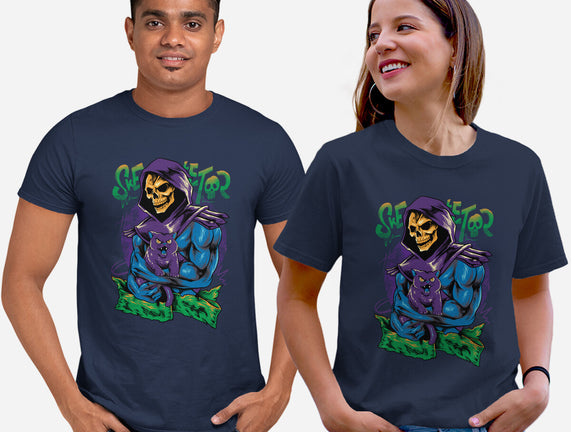 Skull Love Cat