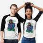 Skull Love Cat-Unisex-Baseball-Tee-spoilerinc