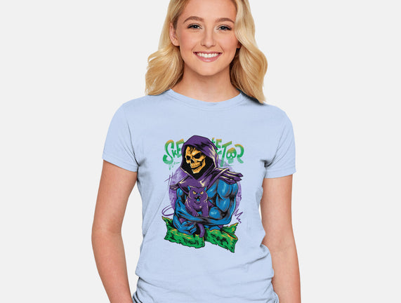 Skull Love Cat