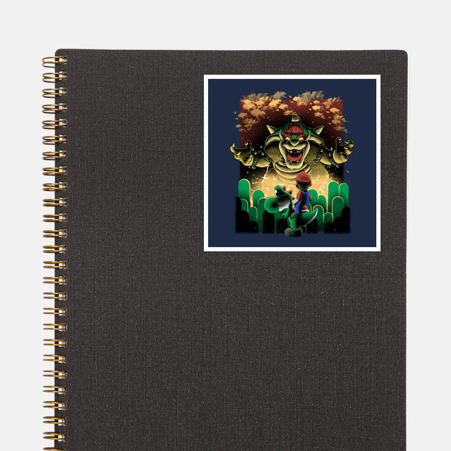 Final Boss Rampage-None-Glossy-Sticker-Astrobot Invention