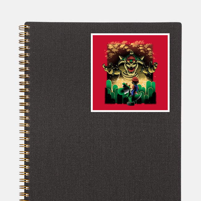 Final Boss Rampage-None-Glossy-Sticker-Astrobot Invention