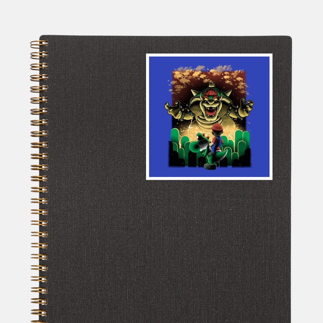 Final Boss Rampage-None-Glossy-Sticker-Astrobot Invention
