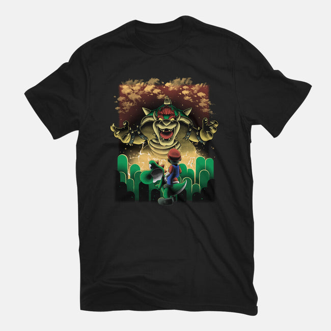 Final Boss Rampage-Mens-Heavyweight-Tee-Astrobot Invention