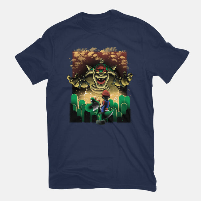Final Boss Rampage-Mens-Basic-Tee-Astrobot Invention
