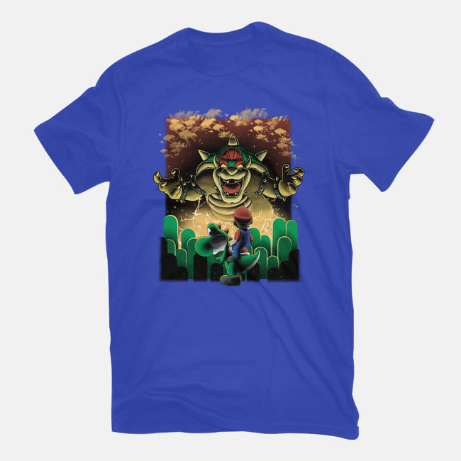 Final Boss Rampage-Mens-Basic-Tee-Astrobot Invention