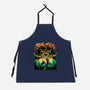 Final Boss Rampage-Unisex-Kitchen-Apron-Astrobot Invention