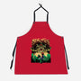 Final Boss Rampage-Unisex-Kitchen-Apron-Astrobot Invention