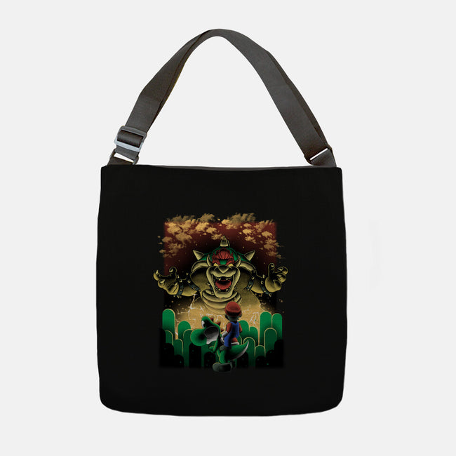 Final Boss Rampage-None-Adjustable Tote-Bag-Astrobot Invention