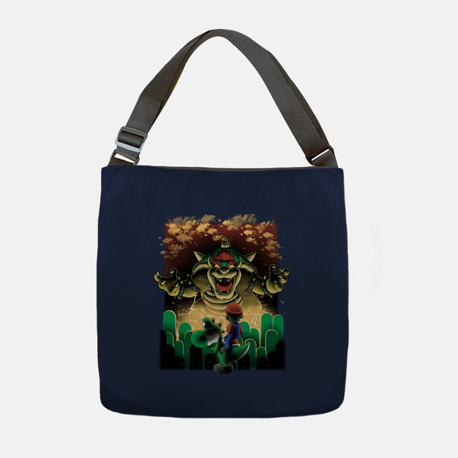 Final Boss Rampage-None-Adjustable Tote-Bag-Astrobot Invention