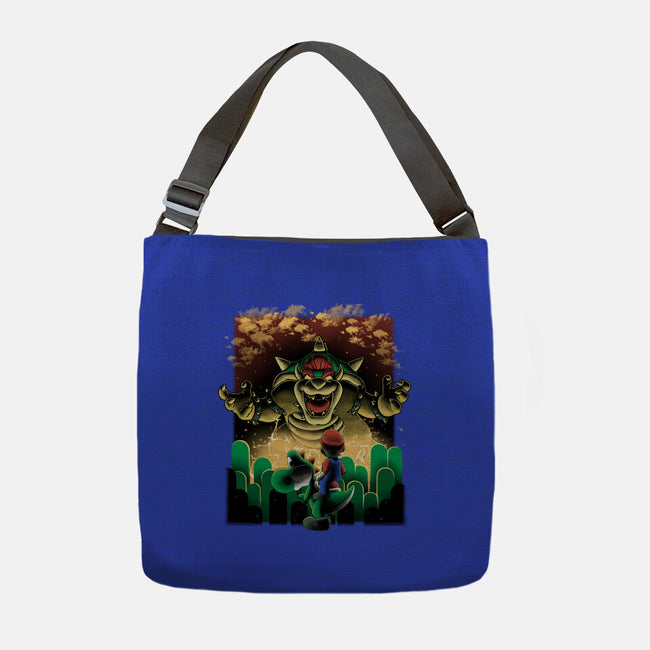 Final Boss Rampage-None-Adjustable Tote-Bag-Astrobot Invention