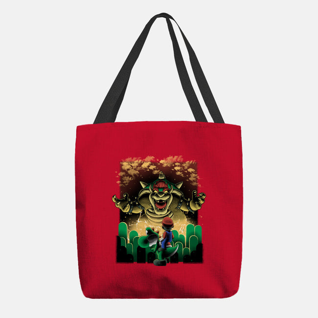 Final Boss Rampage-None-Basic Tote-Bag-Astrobot Invention