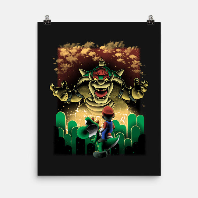 Final Boss Rampage-None-Matte-Poster-Astrobot Invention