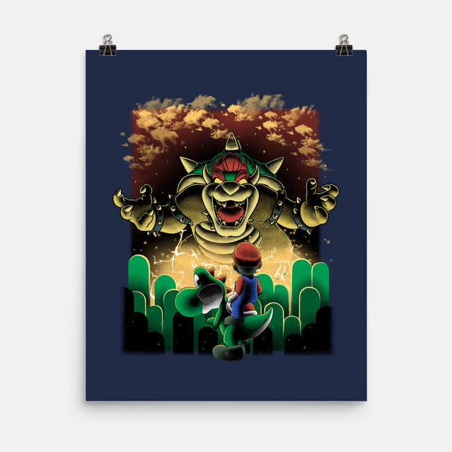 Final Boss Rampage-None-Matte-Poster-Astrobot Invention