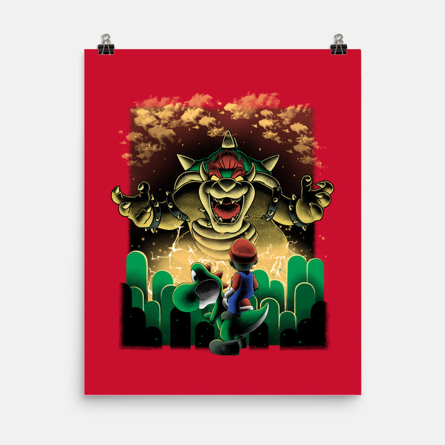 Final Boss Rampage-None-Matte-Poster-Astrobot Invention