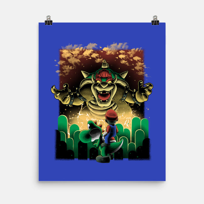 Final Boss Rampage-None-Matte-Poster-Astrobot Invention