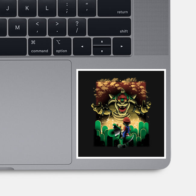 Final Boss Rampage-None-Glossy-Sticker-Astrobot Invention