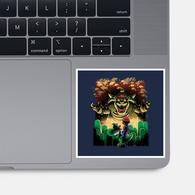 Final Boss Rampage-None-Glossy-Sticker-Astrobot Invention