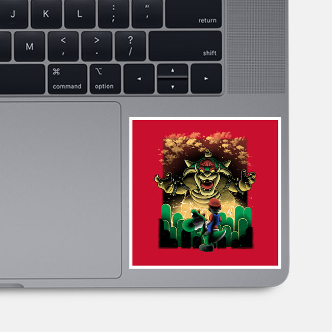 Final Boss Rampage-None-Glossy-Sticker-Astrobot Invention