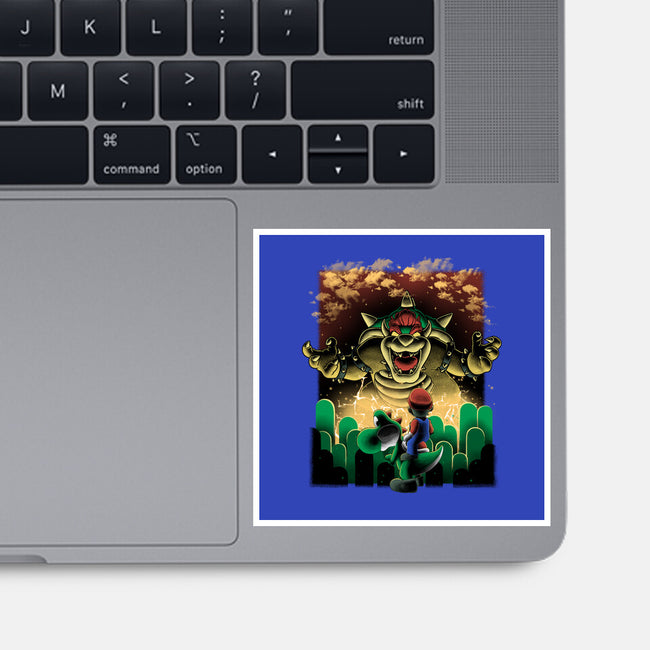 Final Boss Rampage-None-Glossy-Sticker-Astrobot Invention