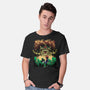 Final Boss Rampage-Mens-Basic-Tee-Astrobot Invention