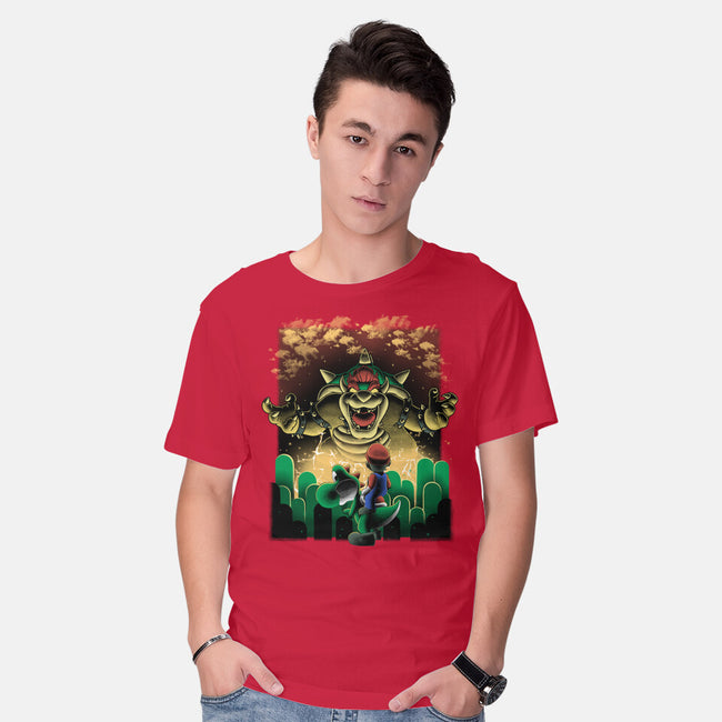 Final Boss Rampage-Mens-Basic-Tee-Astrobot Invention