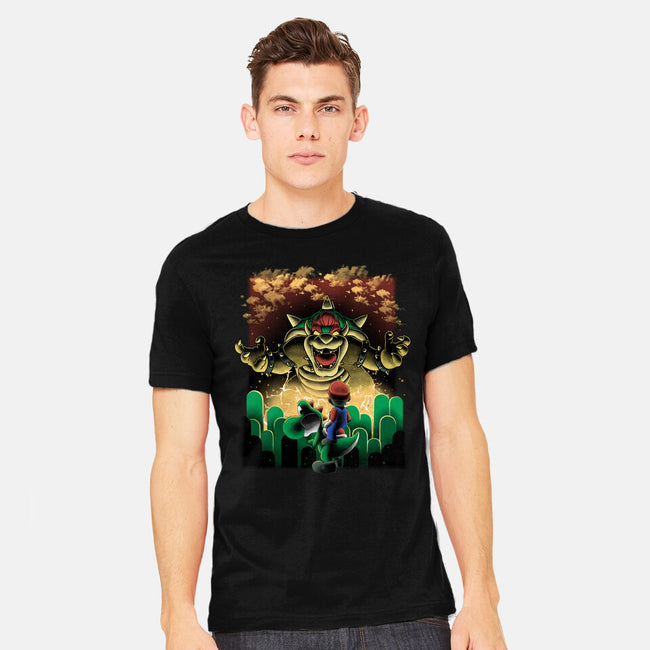 Final Boss Rampage-Mens-Heavyweight-Tee-Astrobot Invention