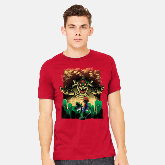Final Boss Rampage-Mens-Heavyweight-Tee-Astrobot Invention