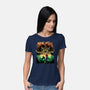 Final Boss Rampage-Womens-Basic-Tee-Astrobot Invention