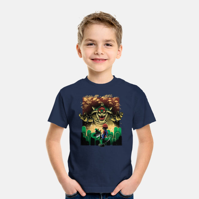 Final Boss Rampage-Youth-Basic-Tee-Astrobot Invention